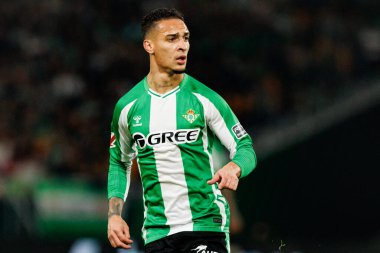 Antony, Real Betis Balompie ve FC Barcelona (Maciej Rogowski / Ball Raw Images) takımları arasında LaLiga EA Spor karşılaşmasında görüldü.)