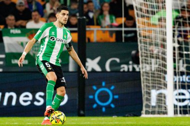 Marc Bartra, Real Betis Balompie ve FC Barcelona (Maciej Rogowski / Ball Raw Images) takımları arasında LaLiga EA Sports maçında görüldü)