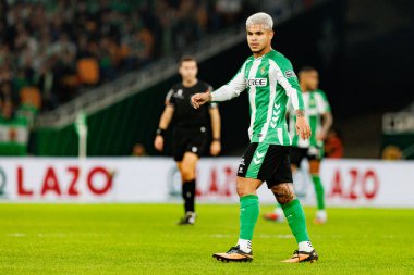 Cucho Hernandez, Real Betis Balompie ve FC Barcelona (Maciej Rogowski / Ball Raw Images) takımları arasında LaLiga EA Sports maçında görüldü)