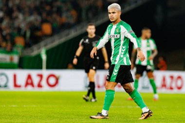 Cucho Hernandez, Real Betis Balompie ve FC Barcelona (Maciej Rogowski / Ball Raw Images) takımları arasında LaLiga EA Sports maçında görüldü)