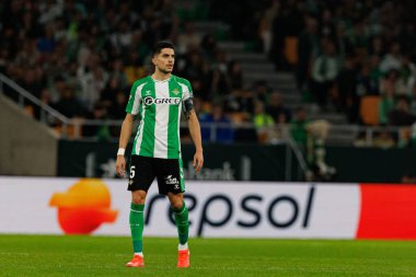 Marc Bartra, Real Betis Balompie ve FC Barcelona (Maciej Rogowski / Ball Raw Images) takımları arasında LaLiga EA Sports maçında görüldü)
