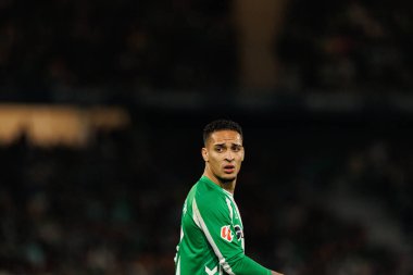 Antony, Real Betis Balompie ve FC Barcelona (Maciej Rogowski / Ball Raw Images) takımları arasında LaLiga EA Spor karşılaşmasında görüldü.)