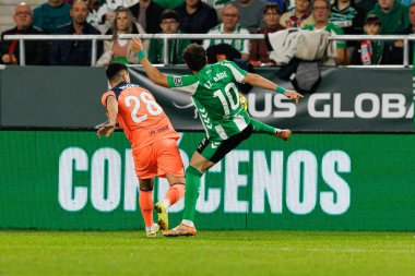 Roony Bardghji ve Ez Abde Abde Ezzalzouli, LaLiga EA Spor Maçı sırasında Real Betis Balompie ve FC Barcelona (Maciej Rogowski / Ball Raw Images) takımları arasında görüldü.)