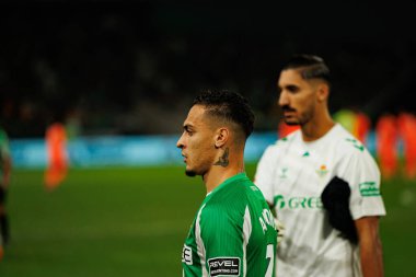 Antony, Real Betis Balompie ve FC Barcelona (Maciej Rogowski / Ball Raw Images) takımları arasında LaLiga EA Spor karşılaşmasında görüldü.)