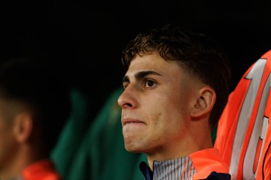 Fermin Lopez, Real Betis Balompie ve FC Barcelona (Maciej Rogowski / Ball Raw Images) takımları arasında LaLiga EA Sports maçında görüldü.)