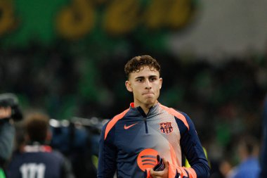 Fermin Lopez, Real Betis Balompie ve FC Barcelona (Maciej Rogowski / Ball Raw Images) takımları arasında LaLiga EA Sports maçında görüldü.)