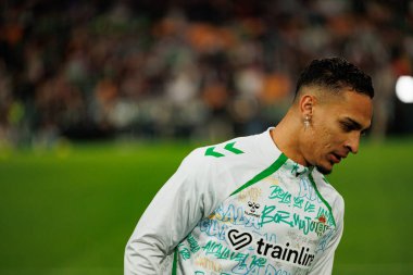 Antony, Real Betis Balompie ve FC Barcelona (Maciej Rogowski / Ball Raw Images) takımları arasında LaLiga EA Spor karşılaşmasında görüldü.)