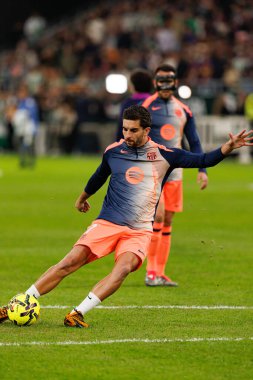 Ferran Torres, Real Betis Balompie ve FC Barcelona (Maciej Rogowski / Ball Raw Images) takımları arasında LaLiga EA Sports maçında görüldü.)