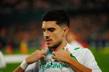 Marc Bartra, Real Betis Balompie ve FC Barcelona (Maciej Rogowski / Ball Raw Images) takımları arasında LaLiga EA Sports maçında görüldü)