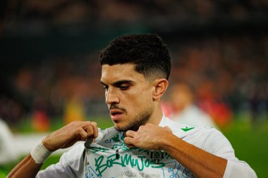 Marc Bartra, Real Betis Balompie ve FC Barcelona (Maciej Rogowski / Ball Raw Images) takımları arasında LaLiga EA Sports maçında görüldü)