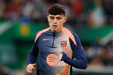 Real Betis Balompie ve FC Barcelona (Maciej Rogowski / Ball Raw Images) takımları arasında LaLiga EA Sports maçında görüldü)