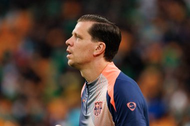 Wojciech Szczesny, Real Betis Balompie ve FC Barcelona (Maciej Rogowski / Ball Raw Images) takımları arasındaki LaLiga EA Sports maçında görüldü)