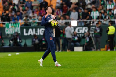 Wojciech Szczesny, Real Betis Balompie ve FC Barcelona (Maciej Rogowski / Ball Raw Images) takımları arasındaki LaLiga EA Sports maçında görüldü)