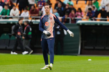 Wojciech Szczesny, Real Betis Balompie ve FC Barcelona (Maciej Rogowski / Ball Raw Images) takımları arasındaki LaLiga EA Sports maçında görüldü)