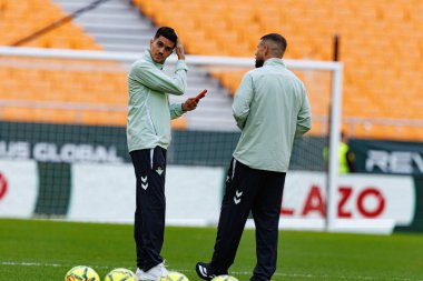 Marc Bartra, Real Betis Balompie ve FC Barcelona (Maciej Rogowski / Ball Raw Images) takımları arasında LaLiga EA Sports maçında görüldü)