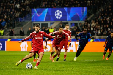 Dominik Szoboszlai Şampiyonlar Ligi 'nde Internazionale Milano ve Liverpool FC (Maciej Rogowski / Ball Raw Images)