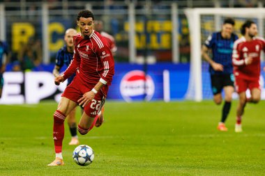 Hugo Ekitike Şampiyonlar Ligi 'nde Internazionale Milano ve Liverpool FC (Maciej Rogowski / Ball Raw Images) arasındaki faz maçında görüldü)