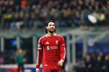 Dominik Szoboszlai Şampiyonlar Ligi 'nde Internazionale Milano ve Liverpool FC (Maciej Rogowski / Ball Raw Images)