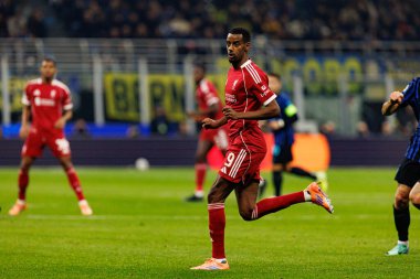 Alexander Isak Şampiyonlar Ligi 'nde Internazionale Milano ve Liverpool FC (Maciej Rogowski / Ball Raw Images)