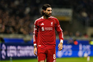 Dominik Szoboszlai Şampiyonlar Ligi 'nde Internazionale Milano ve Liverpool FC (Maciej Rogowski / Ball Raw Images)