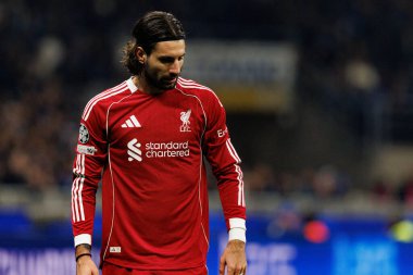 Dominik Szoboszlai Şampiyonlar Ligi 'nde Internazionale Milano ve Liverpool FC (Maciej Rogowski / Ball Raw Images)