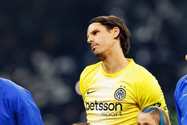 Yann Sommer, Şampiyonlar Ligi faz oyunu sırasında Internazionale Milano ve Liverpool FC (Maciej Rogowski / Ball Raw Images) arasında görüldü.)