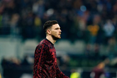 Andy Robertson Şampiyonlar Ligi faz oyunu sırasında Internazionale Milano ve Liverpool FC (Maciej Rogowski / Ball Raw Images) arasında görüldü.)
