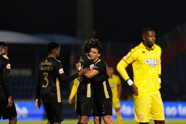 FC Alverca ve CD Nacional (Maciej Rogowski / Ball Raw Images) takımları arasında Liga Portekiz maçında Nabil Touaizi görüldü)
