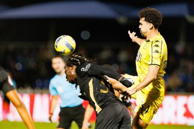 Bastien Meupiyou ve Leo Santos, Liga Portekiz maçı sırasında FC Alverca ve CD Nacional (Maciej Rogowski / Ball Raw Images)