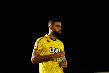 FC Alverca ve CD Nacional (Maciej Rogowski / Ball Raw Images) takımları arasında Liga Portekiz maçında Chiheb Labidi görüldü)