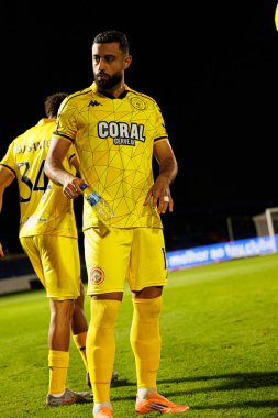FC Alverca ve CD Nacional (Maciej Rogowski / Ball Raw Images) takımları arasında Liga Portekiz maçında Chiheb Labidi görüldü)