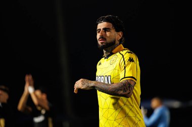 Igor Liziero, FC Alverca ve CD Nacional (Maciej Rogowski / Ball Raw Images) takımları arasında Liga Portekiz maçında görüldü.)