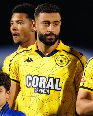 FC Alverca ve CD Nacional (Maciej Rogowski / Ball Raw Images) takımları arasında Liga Portekiz maçında Chiheb Labidi görüldü)