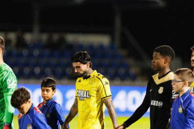 Igor Liziero, FC Alverca ve CD Nacional (Maciej Rogowski / Ball Raw Images) takımları arasında Liga Portekiz maçında görüldü.)
