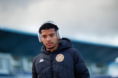 Matheus Dias, FC Alverca ve CD Nacional (Maciej Rogowski / Ball Raw Images) takımları arasında Liga Portekiz maçında görüldü.)