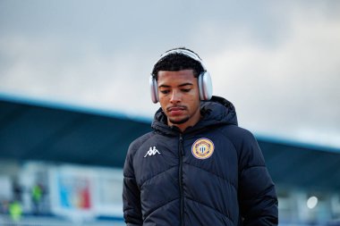 Matheus Dias, FC Alverca ve CD Nacional (Maciej Rogowski / Ball Raw Images) takımları arasında Liga Portekiz maçında görüldü.)