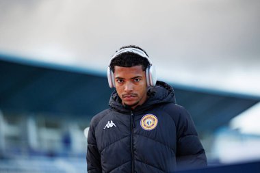 Matheus Dias, FC Alverca ve CD Nacional (Maciej Rogowski / Ball Raw Images) takımları arasında Liga Portekiz maçında görüldü.)