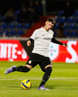 Liga Portekiz maçında FC Alverca ve CD Nacional (Maciej Rogowski / Ball Raw Images) takımları arasında görülen Cedric Nuozzi)