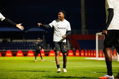 FC Alverca ve CD Nacional (Maciej Rogowski / Ball Raw Images) takımları arasında Liga Portekiz maçı sırasında Kauan Gomes görüldü.)