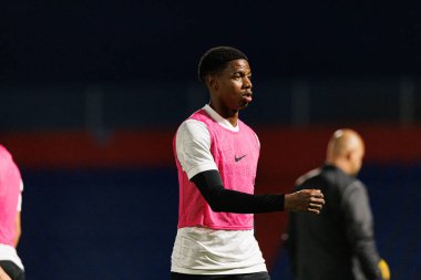 Julian Jose Martinez Liga Portekiz maçı sırasında FC Alverca ve CD Nacional (Maciej Rogowski / Ball Raw Images) takımları arasında görüldü)