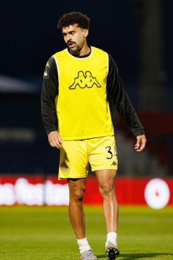 Leo Santos, Liga Portekiz maçı sırasında FC Alverca ve CD Nacional (Maciej Rogowski / Ball Raw Images) takımları arasında görüldü)