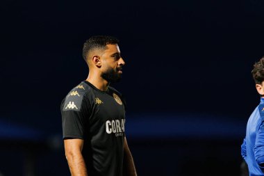 FC Alverca ve CD Nacional (Maciej Rogowski / Ball Raw Images) takımları arasında Liga Portekiz maçında Chiheb Labidi görüldü)