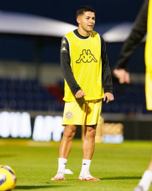 Alan Nunez, Liga Portekiz maçı sırasında FC Alverca ve CD Nacional (Maciej Rogowski / Ball Raw Images) takımları arasında görüldü.)
