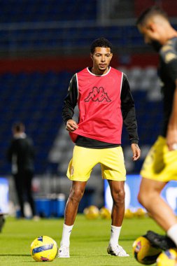 Matheus Dias, FC Alverca ve CD Nacional (Maciej Rogowski / Ball Raw Images) takımları arasında Liga Portekiz maçında görüldü.)