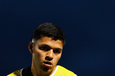 Alan Nunez, Liga Portekiz maçı sırasında FC Alverca ve CD Nacional (Maciej Rogowski / Ball Raw Images) takımları arasında görüldü.)