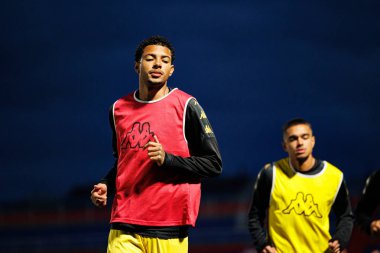 Matheus Dias, FC Alverca ve CD Nacional (Maciej Rogowski / Ball Raw Images) takımları arasında Liga Portekiz maçında görüldü.)