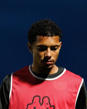 Matheus Dias, FC Alverca ve CD Nacional (Maciej Rogowski / Ball Raw Images) takımları arasında Liga Portekiz maçında görüldü.)