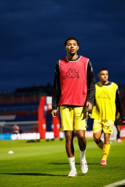 Matheus Dias, FC Alverca ve CD Nacional (Maciej Rogowski / Ball Raw Images) takımları arasında Liga Portekiz maçında görüldü.)