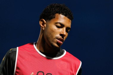 Matheus Dias, FC Alverca ve CD Nacional (Maciej Rogowski / Ball Raw Images) takımları arasında Liga Portekiz maçında görüldü.)