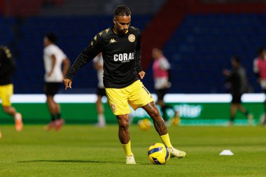 Paulinho Boia, FC Alverca ve CD Nacional (Maciej Rogowski / Ball Raw Images) takımları arasında Liga Portekiz maçında görüldü.)